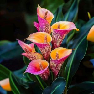 Калла Оникс купить по цене от 450р. в интернет-магазине «Посадика» с доставкой почтой в в Томарие и по всей России – [изображение №1].